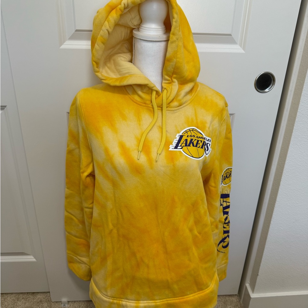 NBA Yellow Hoodie with Logo